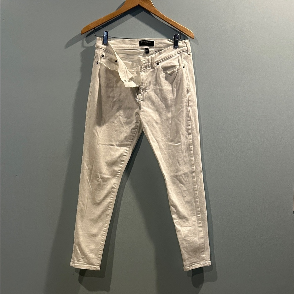 Banana Republic Women's Skinny Jeans - White